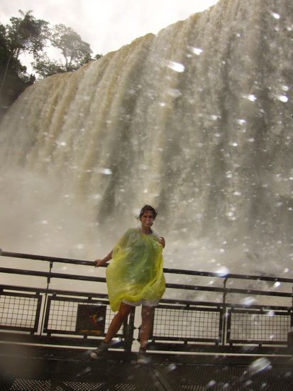 Da war ein letztes Mal unser Regencape gefragt.
