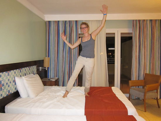 Das schönste Hotelzimmer unserer Reise.