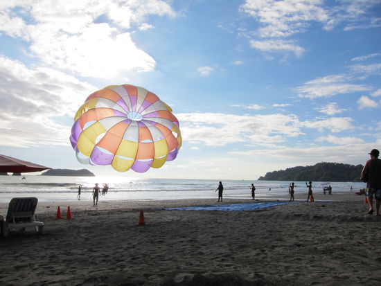 Am Hauptstrand von Manuel Antonio