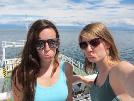 Auf der Fähre weg von der Nicoya Halbinsel