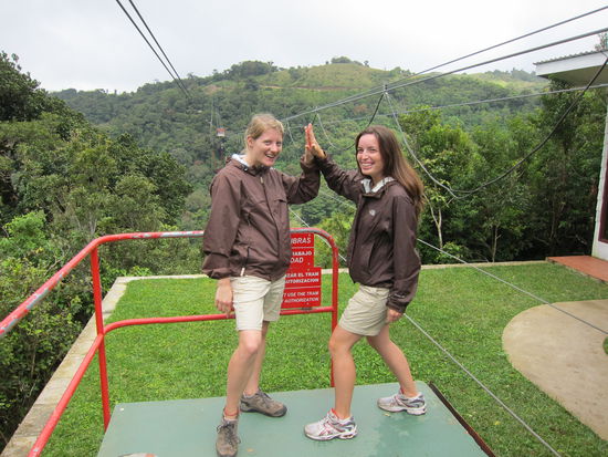 Geschafft! (Ja Outdoor-Kleidung ist immer braun+bege )