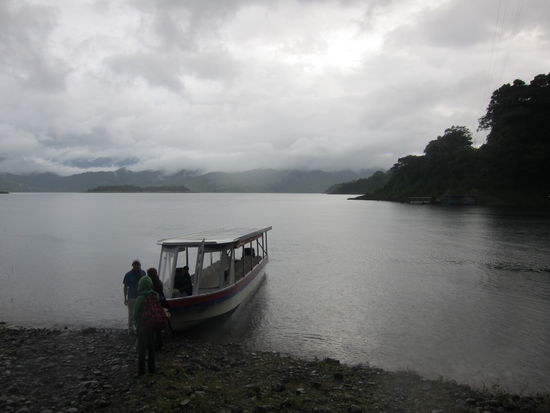 war eine regnerische aber schöne Überfahrt