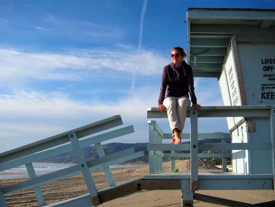 Nach der Wanderung gings dann noch an den Strand