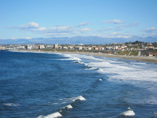Blick von Palos Verdes auf Redondo Beach