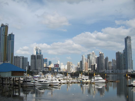Die Skyline von Panama City