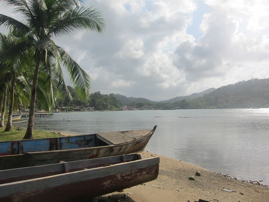 Puerto Lindo, der Startort unseres Segeltrips