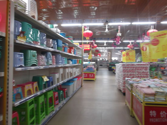 Auch hier kann man alles kaufen, was das Herz begehrt. Wahnsinnig viele Dinge stehen da in den Gestellen, aber fast keine Kunden, die hier etwas kaufen. Was für ein Unterschied, zu den armseligen Dörfern, die ich vor erst einer Stunde besucht habe. Jene Leute können sich wahrscheinlich einen Besuch hier gar nicht leisten.