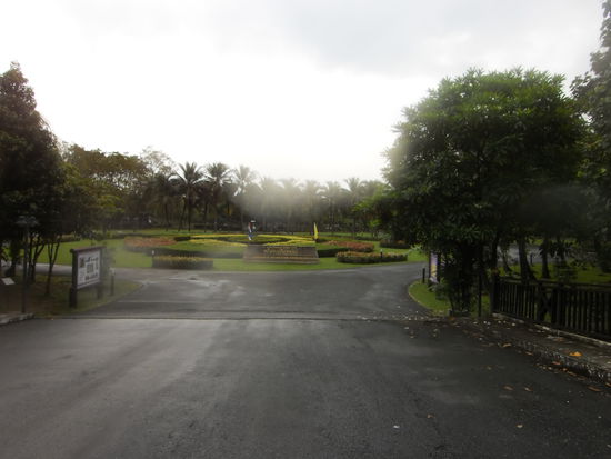 Die Einfahrt auf die Insel