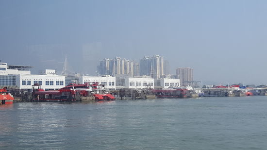 Hafeneinfahrt in Macao
