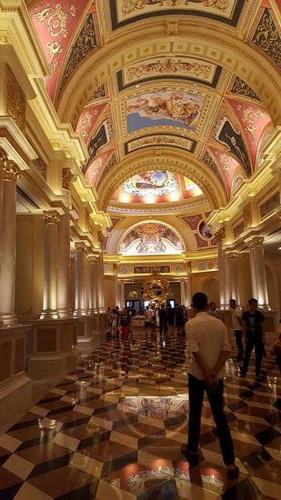 Eingang eines Casinos