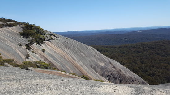 Ein sehr interessante Färbung des Granits