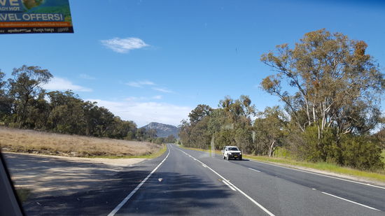 Auf dem HW unterwegs