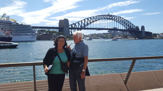 Mit der Harbour-Bridge