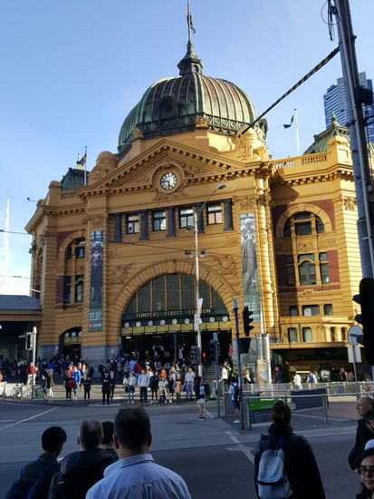 Das Bahnhofsgebäude
