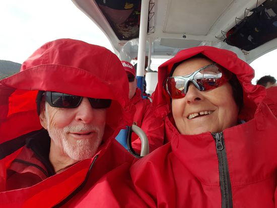 Gut gegen Spritzwasser geschützt