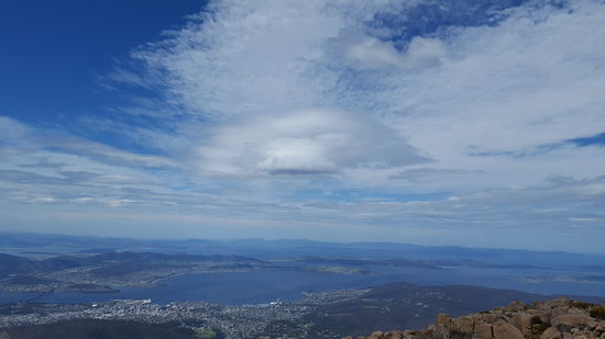Aussicht auf die ganze Bucht mit ihren Inseln