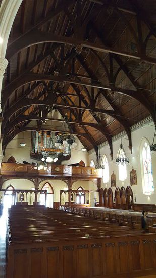 Kirchenschiff der St. Patricks-Cathedral