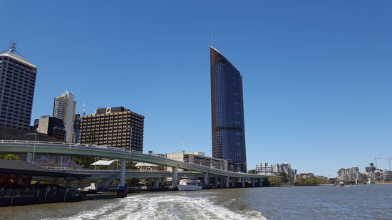 Vom Brisbane-River aus