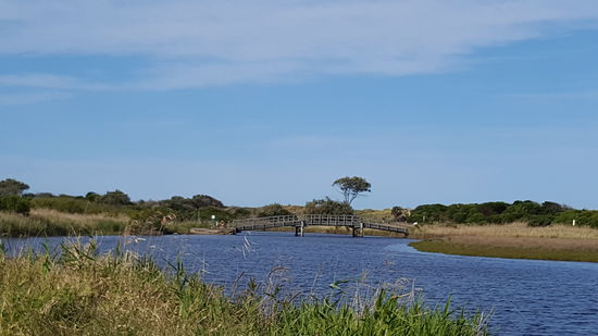 Ein vorgelagerten Naturschutzgebiet