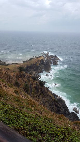 Dort draußen sind wir herum geklettert. Bäri macht einfach jeden Seich mit.