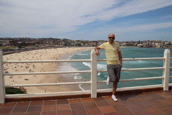 Bondi Beach und der coole Typ