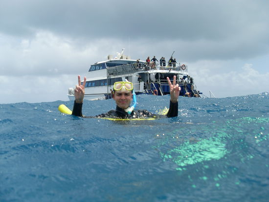 Zum ersten Mal schnorcheln am anderen Ende der Welt