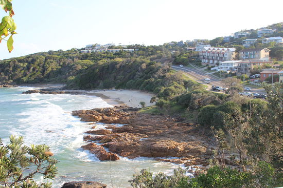 In der Nähe der Alexandra Headland am Coolum Beach