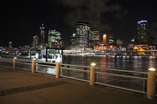 Brisbane am letzen Abend