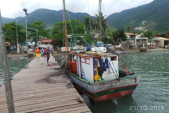 Auch frischen Fisch können wir bekommen.