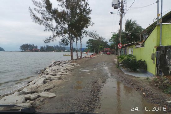 Und nicht so schönen Strandabschnitten.
