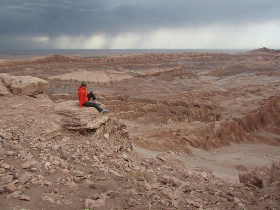 Blick ins Valle de la Luna (Mondtal)
