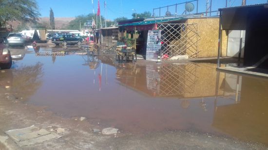 Der nächste Morgen, großes Aufräumen ist angesagt.