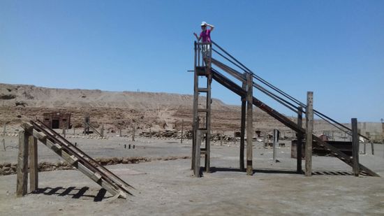 Von oben hatte der Vorarbeiter damals alles im Blick.