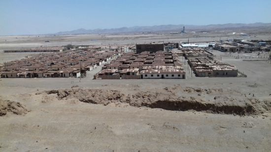 Die Wohneinheiten waren genau eingeteilt, Ledige, Verheiratete, Vorarbeiter, Ingenieure