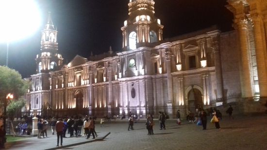 Die Kathedrale in Arequipa