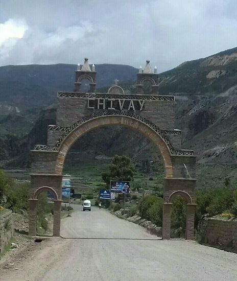 Ankunft in Chivay .
Ausgangsdorf zum Colca Canyon.