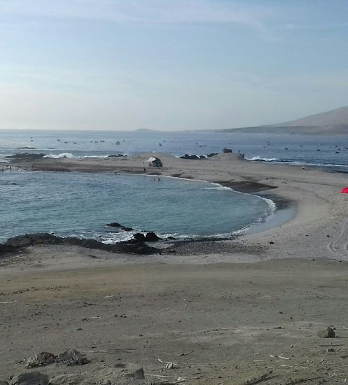 Kurz vor Casma  haben wir ein ruhiges Plätzchen zum Übernachten gefunden.