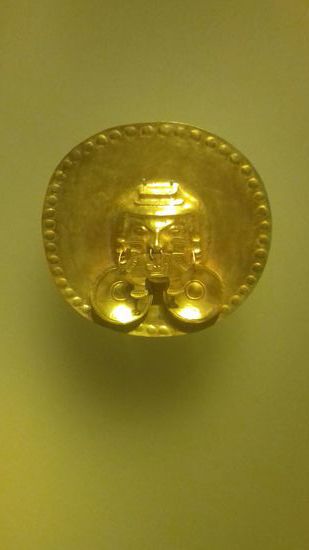 Im Goldmuseum von Bogota