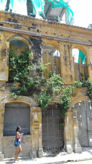 Es gibt immer noch Gebäude zum Restaurieren.