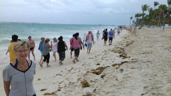 Vor allen Dingen gefallen mir unsere "einsamen" Strandspaziergänge