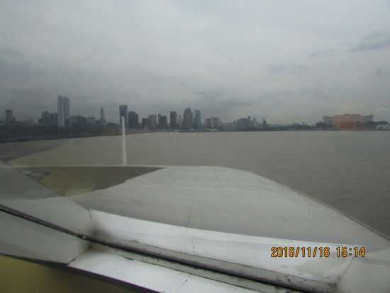 Ankunft wieder in Buenos Aires.