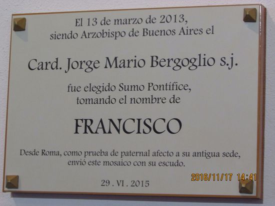 Der augenblickliche Papst.