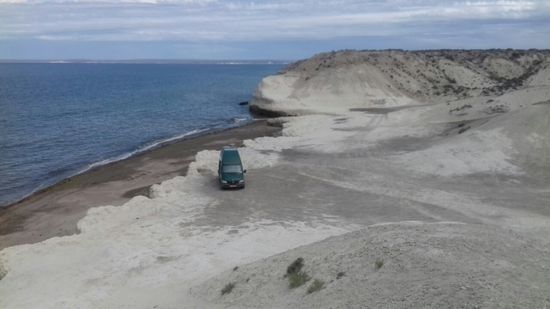 Von hier sollten sie zu sehen sein.