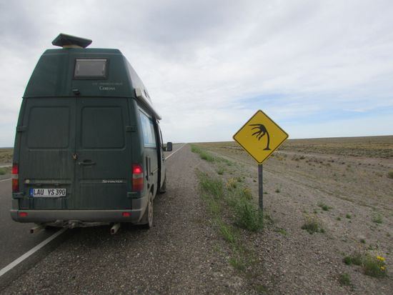 Solche Schilder gibt es zuhause nicht.