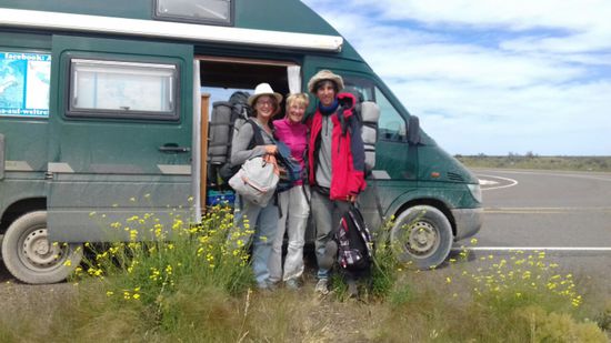 Abschied von Regina und  Max. Doris hat sie 2 Tage bekochtt und wir denken, es hat ihnen gefallen mal was anderes zu essen.