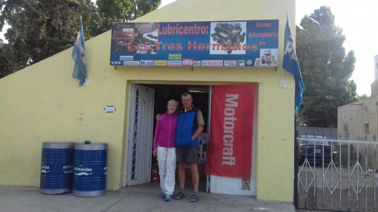 Unsere Garagen-Werkstatt