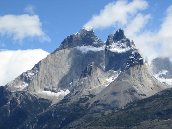Das Bergmassiv des Torres del Paine.