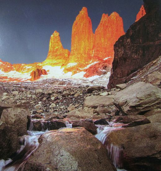 Im Morgenlicht, so haben wir ihn leider nicht gesehen.