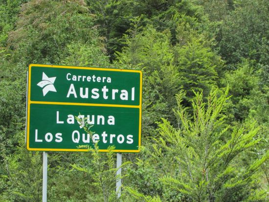 Eine der letzten abenteuerlichen Straßen in Chile.