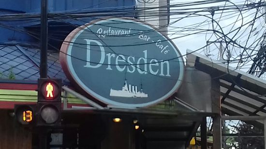 Deutsches Restaurant - nur deutscher Name.
